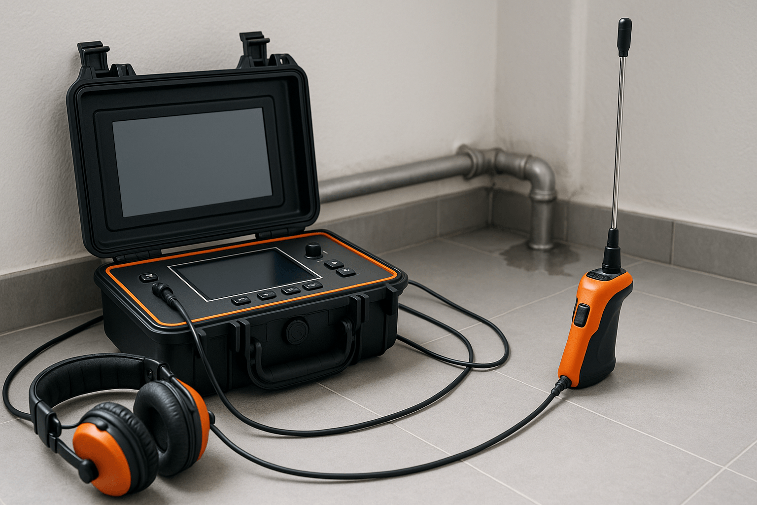 Localización de fugas ocultas en tuberías - Fuga de Agua Chiclana en Chiclana de la Frontera