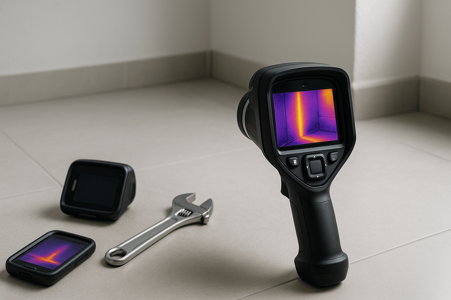 Inspección con cámara termográfica en Chiclana - Fuga de Agua Chiclana en Chiclana de la Frontera