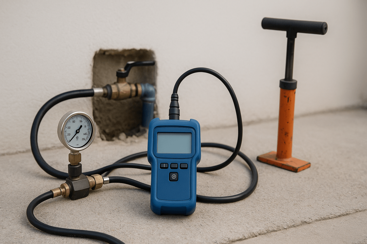 Pruebas de presión en redes de agua - Fuga de Agua Chiclana en Chiclana de la Frontera